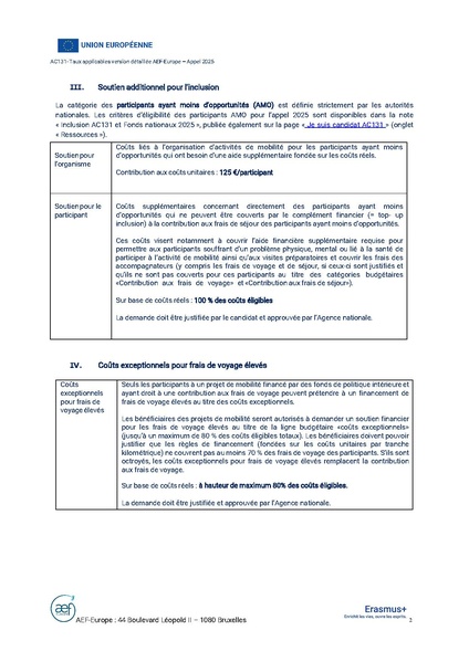Fichier:2025 AC131 Annexe 3 Taux applicables version detaillee AEF-Europe.pdf