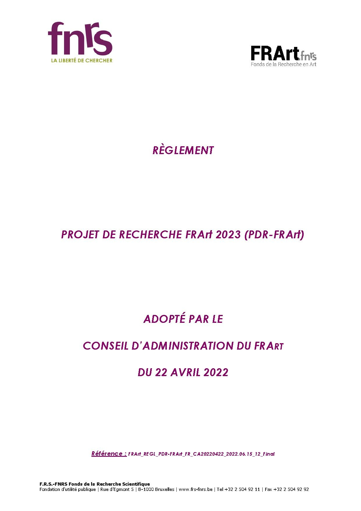 FRArt REGL PDR-FRArt FR.pdf